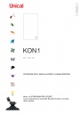 Котлы конденсационные настенные Unical серии KON1