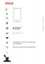 Котлы конденсационные настенные Unical серии KONm