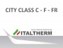 Настенные газовые котлы Italtherm серии CITY CLASS C 