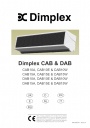 Воздушные тепловые завесы Dimplex серии CAB/DAB