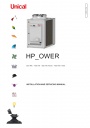 Тепловые насосы воздух-вода Unical серии HP OWER 500-700RK