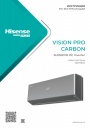 Инверторные сплит-системы Hisense серии VISION PRO CARBON SUPERIOR DC Inverter