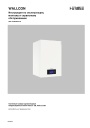 Настенные газовые одноконтурные конденсационные котлы Hermes серии Wallcon мощностью 180-200 кВт. Инструкция по эксплуатации, монтажу и сервисному обслуживанию.