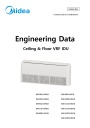 VRF-системы Midea - Внутренние напольно-потолочные блоки серии MIH-DL: MIH36DLHN18, MIH45DLHN18, MIH56DLHN18, MIH71DLHN18, MIH80DLHN18, MIH90DLHN18, MIH100DLHN18, MIH112DLHN18, MIH125DLHN18, MIH140DLHN18, MIH160DLHN18. Инструкция по установке.