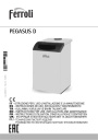 Газовые напольные чугунные котлы Ferroli серии PEGASUS D - 23, 32, 45. Технический паспорт, руководство по эксплуатации, монтажу и техобслуживанию