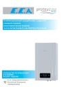 Газовые настенные котлы E.C.A. серии Proteus Plus Blue 11/13/16/20/24/28/33 кВт. Руководство по применению и установке. Паспорт изделия