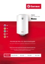 Электрические накопительные водонагреватели Thermex серии Nova - Nova 50V Slim, 50V, 80V, 100V. Руководство по эксплуатации