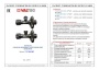 Вентили для подключения сантехнических приборов Valtec VT.281.GBC. Паспорт, руководство по эксплуатации
