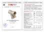 Фильтр механической очистки латунный косой Valtec VT.193. Паспорт, руководство по эксплуатации