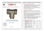 Фильтр механической очистки прямой малогабаритный Valtec VT.385. Паспорт, руководство по эксплуатации