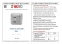 Термостат комнатный с датчиком температуры пола Valtec VT.AC602. Паспорт, руководство по эксплуатации