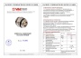 Фитинг коллекторный, сдвоенный ниппель Valtec VT.0606. Паспорт, руководство по эксплуатации