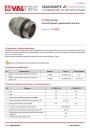 Фитинг коллекторный, сдвоенный ниппель Valtec VT.0606. Паспорт, руководство по эксплуатации
