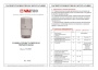 Головка термостатическая твердотельная Valtec VT.1000. Паспорт, руководство по эксплуатации