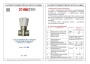 Кран радиаторный двойной регулировки Valtec VT.004. Паспорт, руководство по эксплуатации