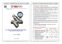 Регулятор давления прямого действия с фильтром и манометром Valtec VT.082. Паспорт, руководство по эксплуатации