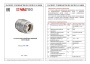 Клапан обратный пружинный муфтовый Valtec VT.161. Паспорт, руководство по эксплуатации