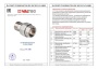 Сгон-отсекатель разъемный Valtec VT.538. Паспорт, руководство по эксплуатации