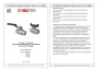 Краны латунные шаровые муфтовые усиленные полнопроходные серии PERFECT Valtec VT.314, VT.315, VT.317, VT.318. Паспорт, руководство по эксплуатации
