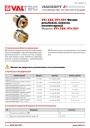 Фитинг резьбовой — ниппель коллекторный Valtec VTr.584, VTr.601. Паспорт, руководство по эксплуатации