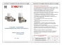 Клапаны радиаторные повышенной пропускной способности Valtec VT.033, VT.034. Паспорт, руководство по эксплуатации