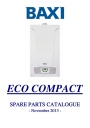 Газовые котлы Baxi серии ECO Compact. Каталог запасных частей (ноябрь 2013)