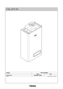 Настенные газовые котлы Beretta City 24 CAI, 28 CAI. Каталог запасных частей