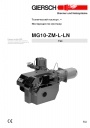 Горелка газовая MG 10-ZM-L-LN
