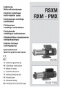 Центробежные многоступенчатые насосы RSMX, RXM-PMX