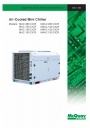 Мини-чиллеры с воздушным охлаждением серии МАС/M4AC080-150 C/CR