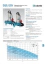 Погружные дренажные насосы Calpeda серии GQS, GQV для грязной воды