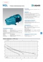 Моноблочные центробежные насосы Calpeda серии NGX, NGL 
