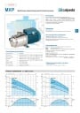 Многоступенчатые насосы Calpeda (горизонтальные)
