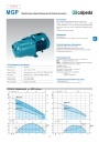 Многоступенчатые насосы Calpeda (горизонтальные)