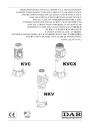 Центробежные насосы DAB серии KVC, KVCX, NKV