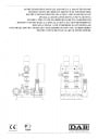 Бустерные насосные станции DAB серии 1-2-3 K..., 1-2-3 NKP...