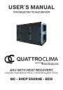 Компактные вентагрегаты QuattroClima Ventilazione серии QC - SVCP 5500 ...
