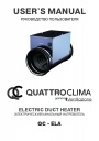Электрические канальные нагреватели QuattroClima Ventilazione серии QC - ELA