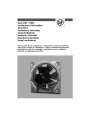 Промышленные осевые вентиляторы серии HDB / HDT