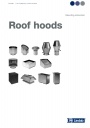 Крышные зонты (Roof hoods) Lindab для приточного и вытяжного воздуха