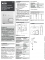 Электронный накладной терморегулятор AEG серии FTE 600 SN 