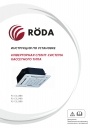 Инверторные сплит-системы Roda серии RS-CSL кассетного типа