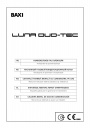 Настенные газовые конденсационные котлы Baxi серии Luna DUO-TEC