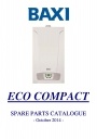 Газовые котлы Baxi серии ECO COMPACT. Каталоги запчастей