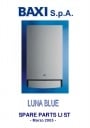 Газовые котлы Baxi серии Luna. Каталоги запчастей