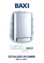 Газовые котлы Baxi серии Luna. Каталоги запчастей