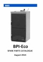 Твердотопливные котлы Baxi серии BPI-ECO. Каталоги запчастей 