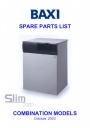 Газовые котлы Baxi серии SLIM. Каталоги запчастей