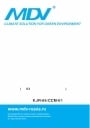 Пульты управления MDV серии KJR ...