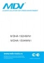 Полупромышленные и промышленные кондиционеры MDV (инструкции по монтажу)